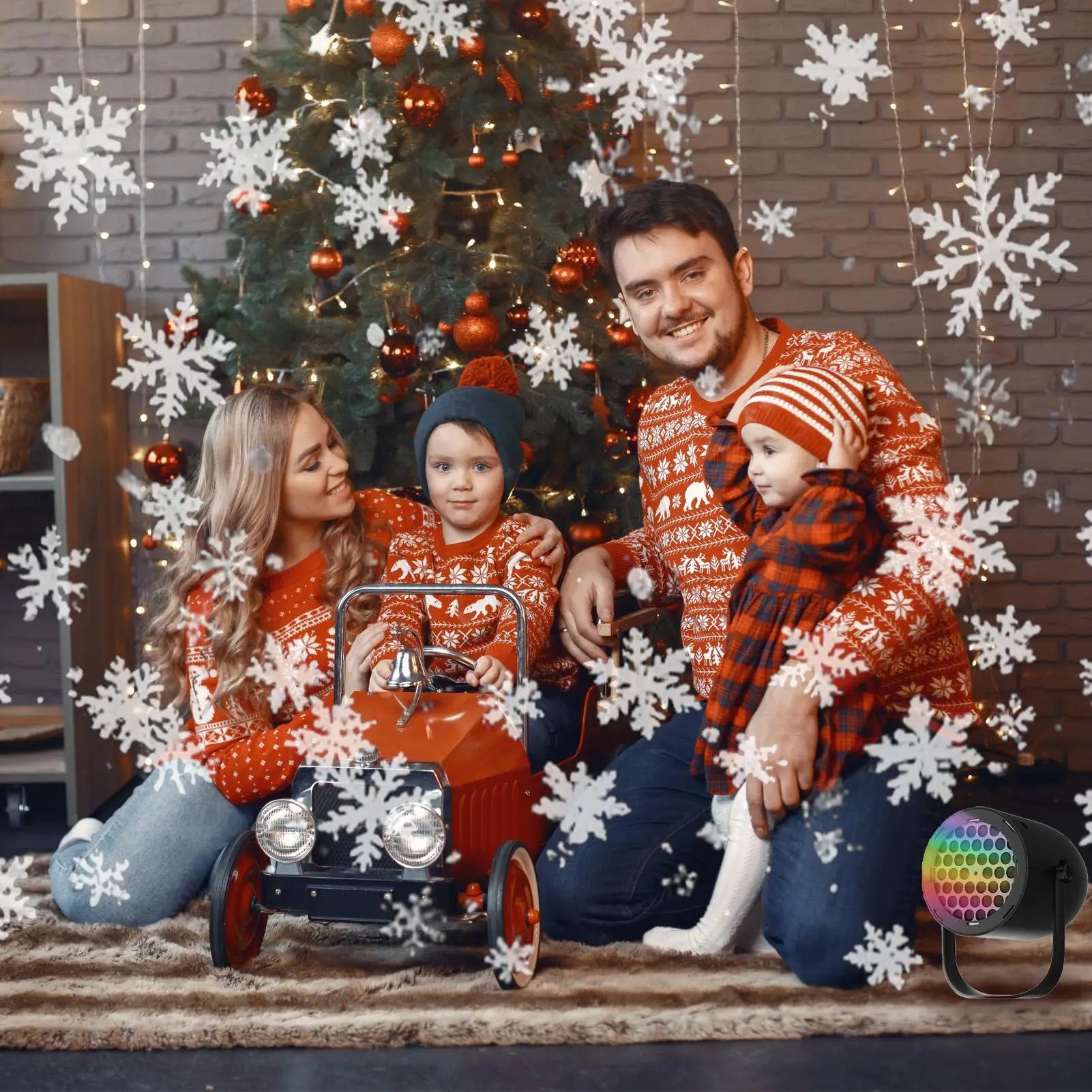 Snowflake Holiday Light Projector